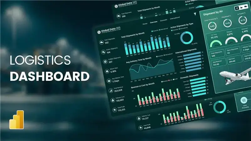 Logistics Dashboard Power BI